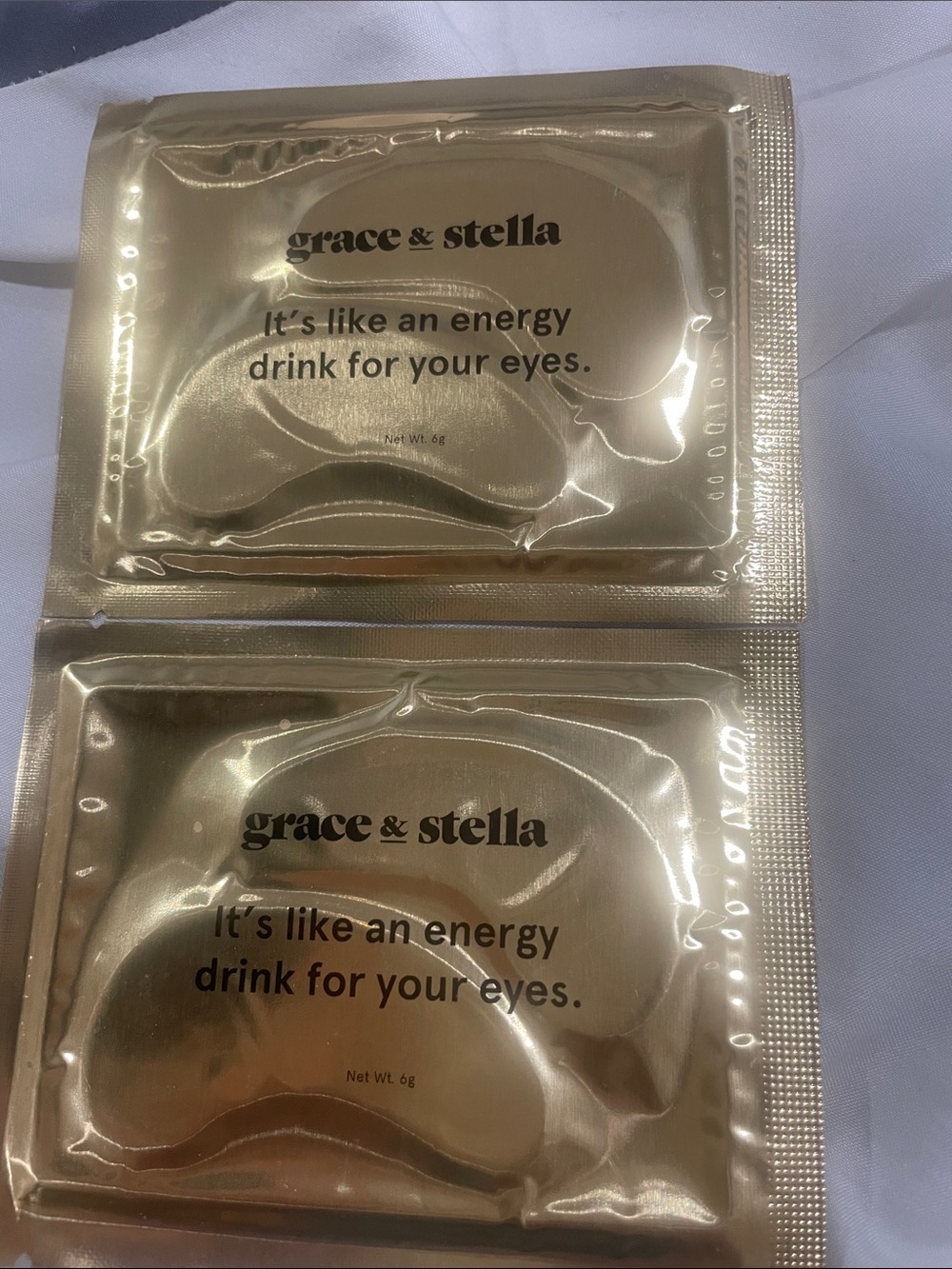 Grace and Stella eye mask pads (2)